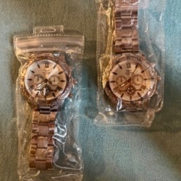 Men's Zhowe Quartz (Yellow Golden) - Picture 3 of 3